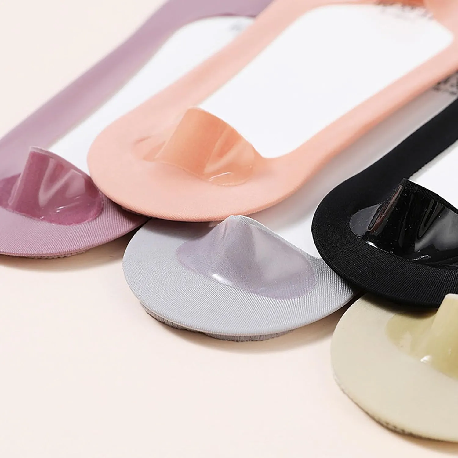 No Show Socks for Women, Ultra Thin Liner Socks Non Slip Seamless