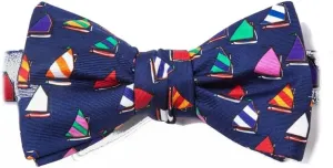 Rainbow Fleet Self Tie Bow Tie By Alynn Bowties In Silk Butterfly Bow Tie