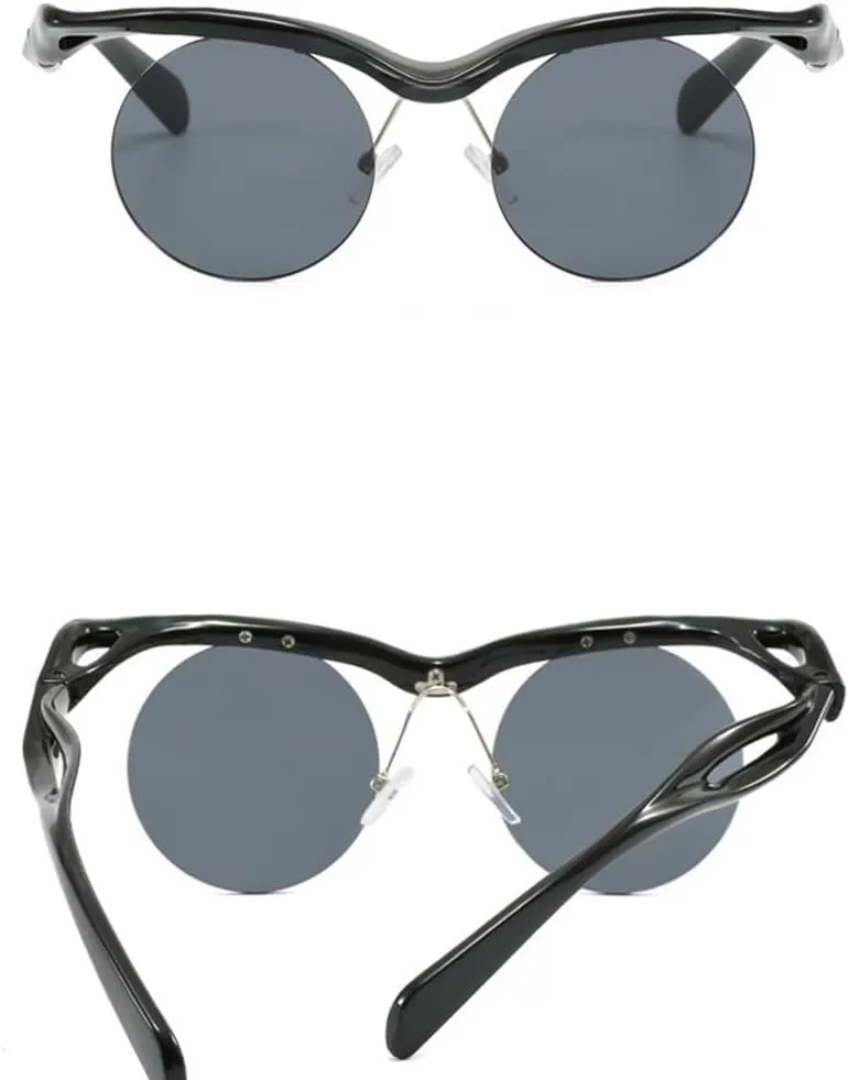 Retro Round Sunglasses Women Men Stylish Small Frame Sun Glasses Fashion Vintage Shades UV400 Eyeglasses