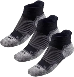 Road Runner Sports R-Gear OS1st Ultimate No Show Socks, Men and Women, 3 Pairs