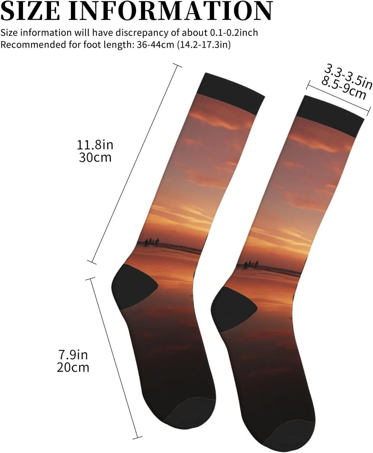 Romantic Love Print Circulation Compression Socks For Plantar Fasciitis Edema And Post Surgery