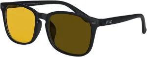 SHINU Polarized Photochromic Grey Sunglasses Driving Night Vision Blue Light Blocking Anti-glare Glasses-8068