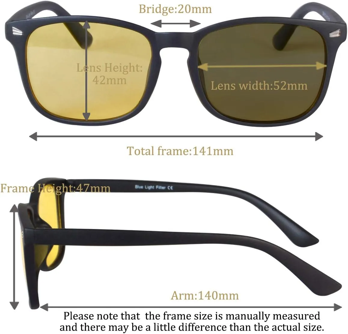 SHINU Polarized Photochromic Grey Sunglasses Driving Night Vision Blue Light Blocking Anti-glare Glasses-8068