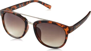 TAHARI Th713 Metal Bridged 100% Uv Protective Women's Round Sunglasses. Elegant Gifts for Her, 48 Mm