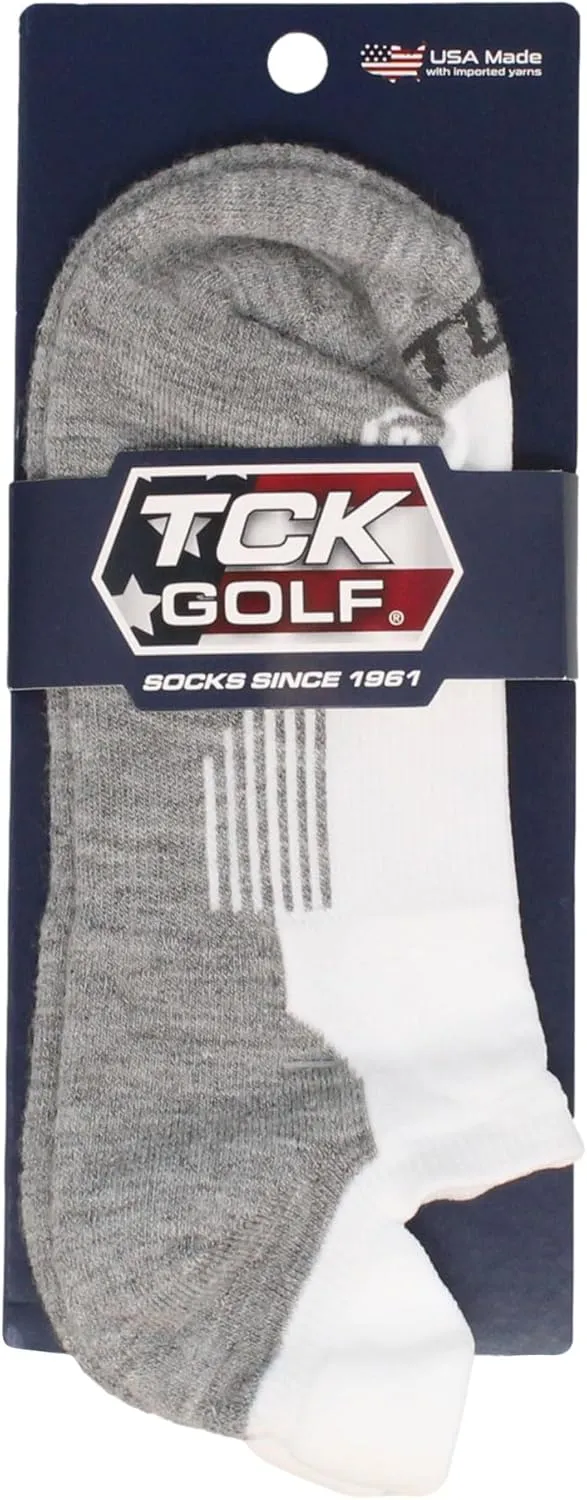 TCK USA No Show Socks for Men & Women - Cushioned Patriotic Low Cut | Moisture Wicking, Breathable