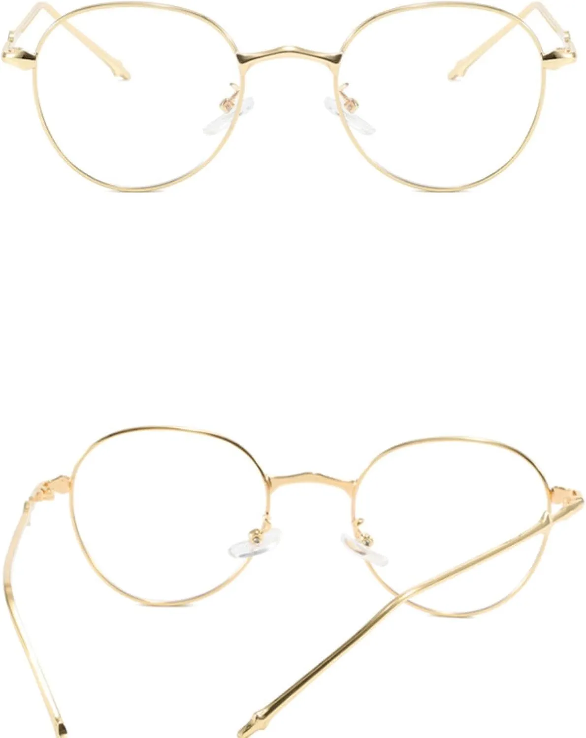 Trendy Classic Small Round Sunglasses Women Luxury Metal Sun Glasses Male Fashion Driving Trave Shades Uv400