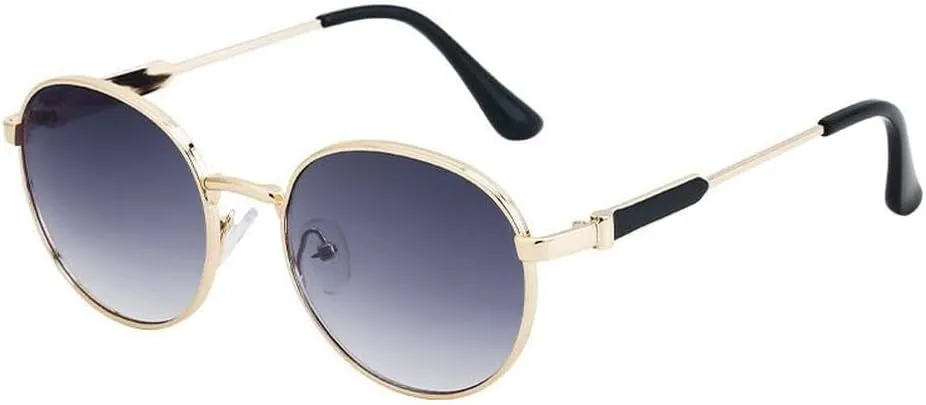 Trendy Retro Round Sunglasses Women Men Luxury Stylish Metal Frame Sun Glasses For Ladies Driving Eyewear