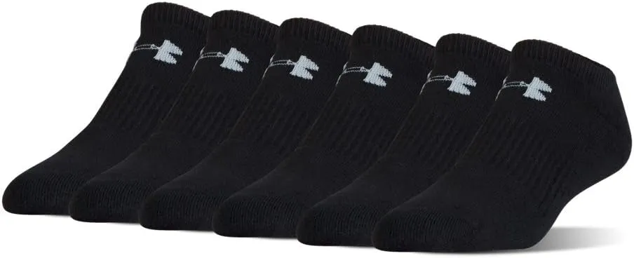Under Armour Women's Cotton No Show Socks, Multipairs