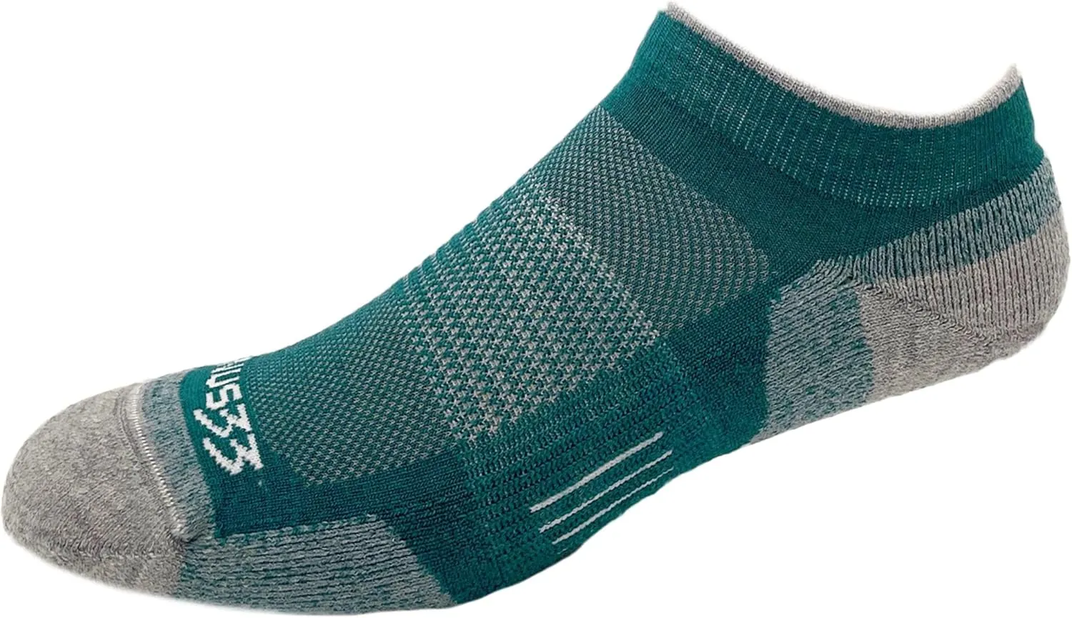 USA Made - No Show Socks - Running Socks - Merino Wool - Mountain Heritage