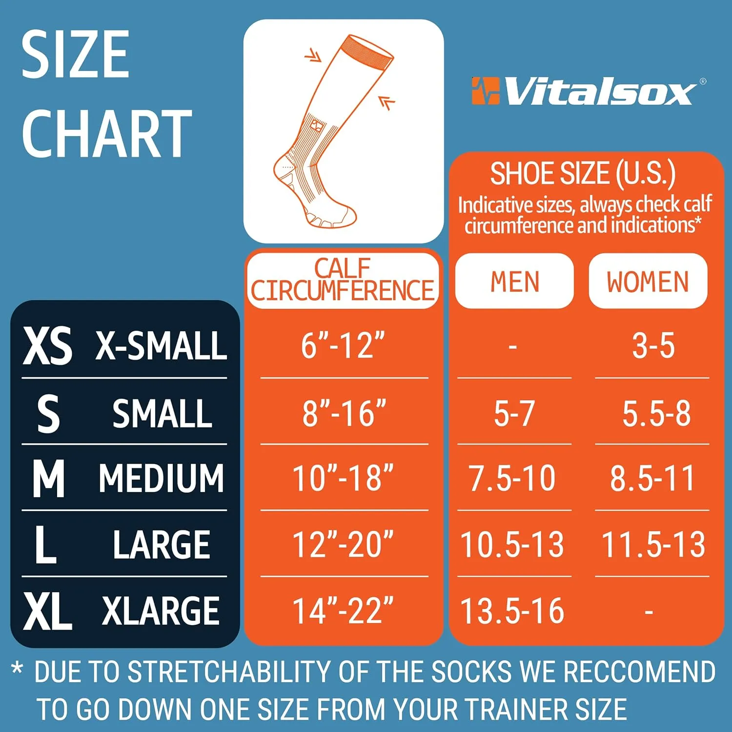 Vitalsox Men's Compression Socks