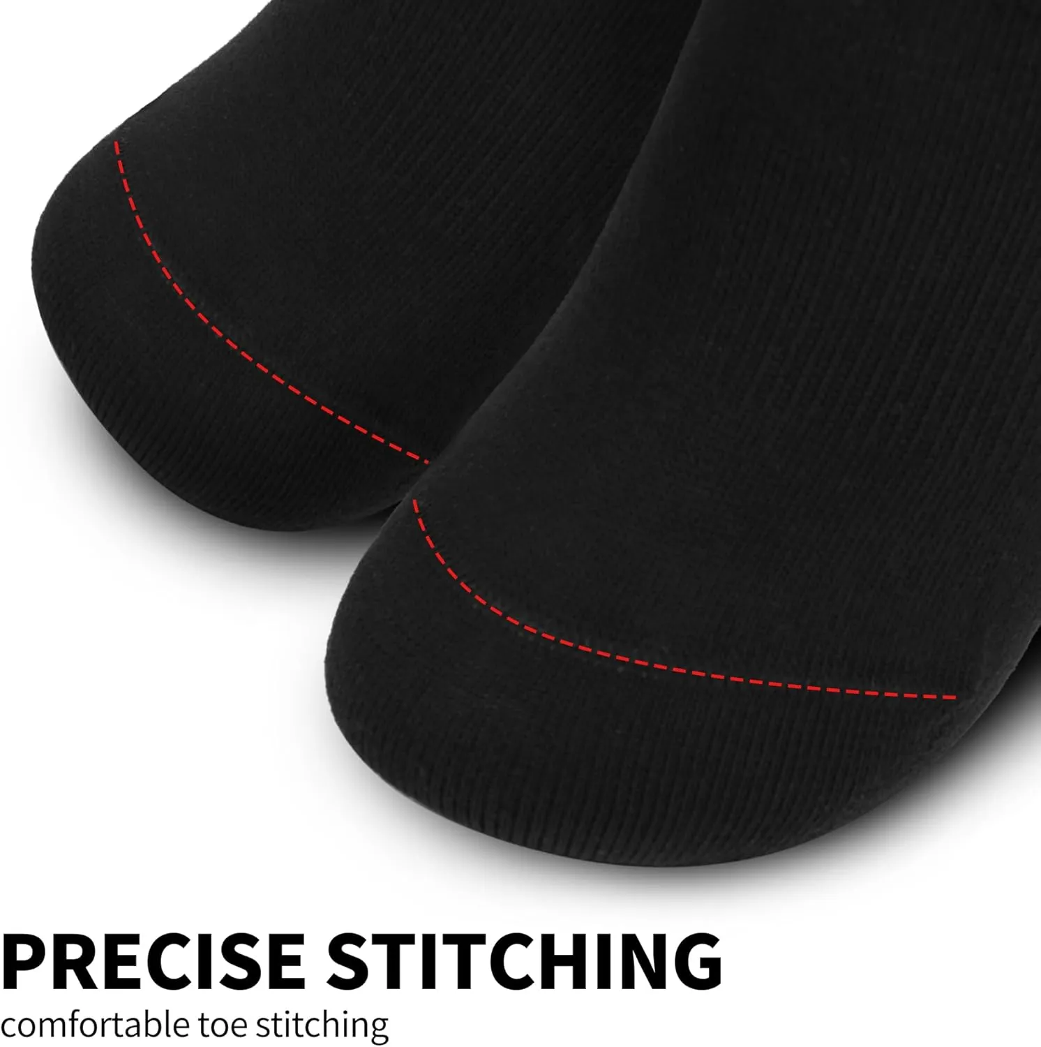 VOROLO No Show Socks for Womens,Low Cut Ankle Sock,Non Slip Flat Boat Invisible Liner Athletic Socks
