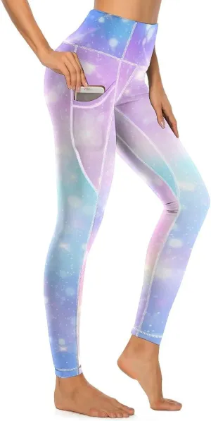 Women's Camouflage Leggings with 2 Pockets Workout Yoga Pants