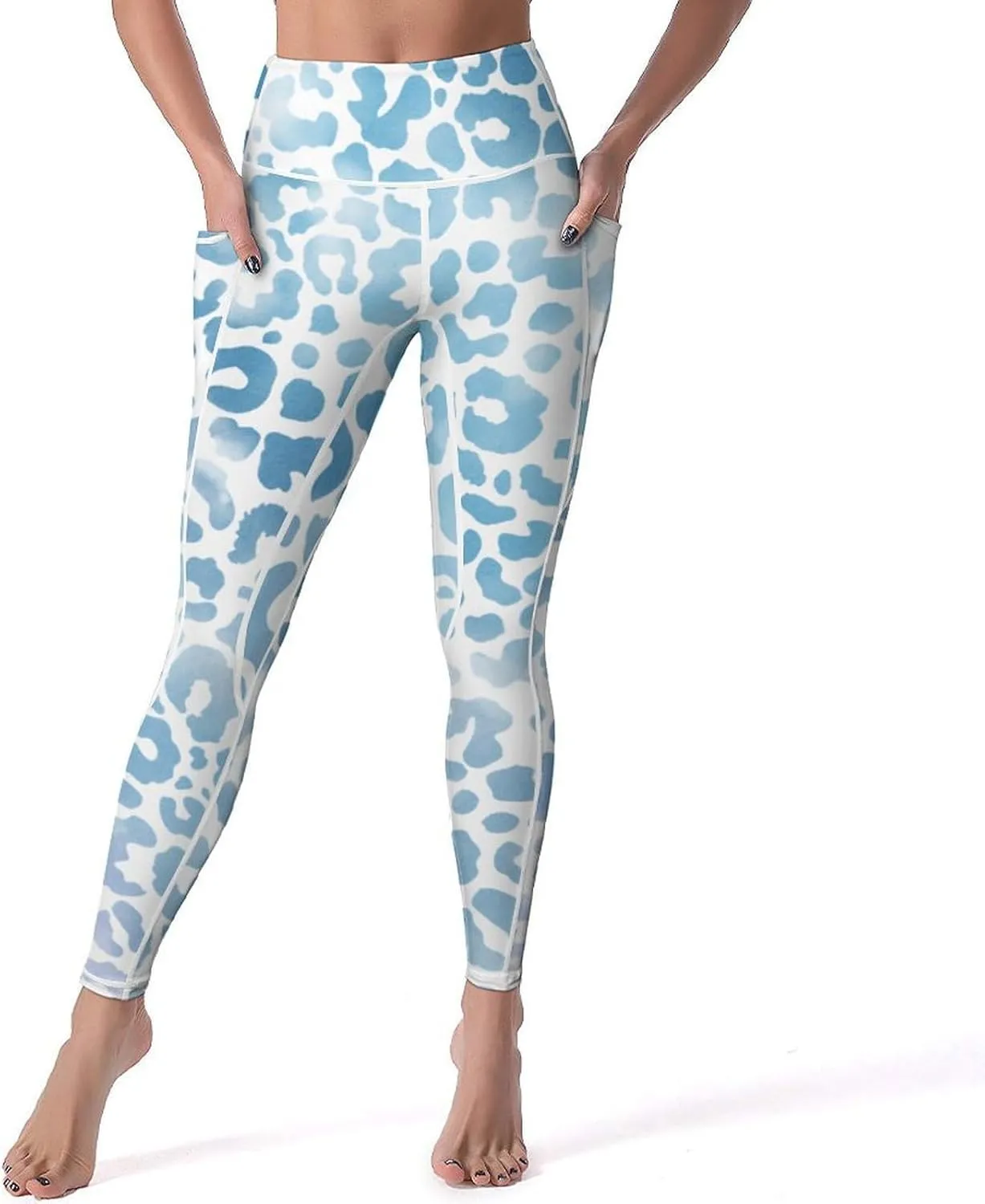 Women's Camouflage Leggings with 2 Pockets Workout Yoga Pants