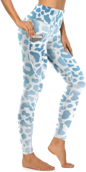 Women's Camouflage Leggings with 2 Pockets Workout Yoga Pants
