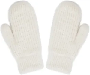 Womens-Winter-Mittens Warm-Knit-Gloves - Soft-Stretchy Faux-Rabbit-Fur-Mittens for Cold-Weather