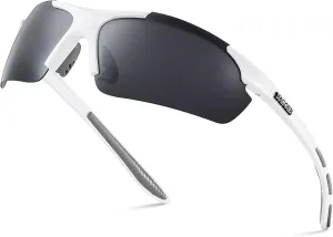 Xagger Polarized Sports Sunglasses for Men Women Wrap Around UV400 Running Baseball Softball Cycling Driving Glasses