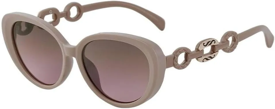 XSJGHLM-Vintage Cat Eye Sunglasses Women Luxury Retro Cateye Sun Glasses For Female Fashion Sunglass