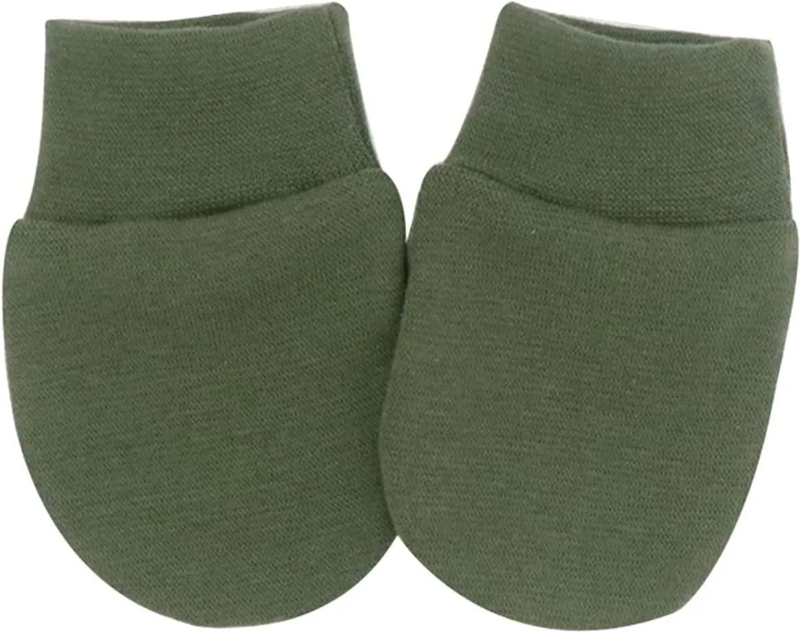 YOLAI Newborn Infant Baby Mittens Gloves No Scratch Mittens Boys Girls Unisex Cotton Gloves for 0~6 Months