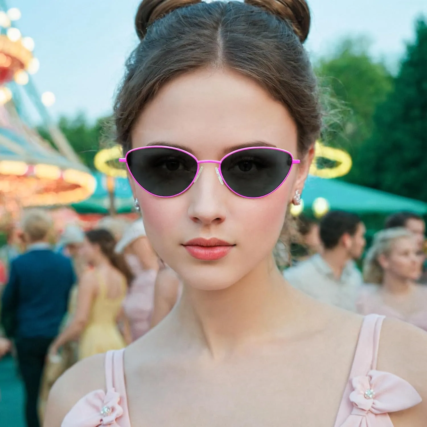 ZENOTTIC Cat Eye Sunglasses for Women UV400 Polarized Glasses Trendy Fashion Style Woman Sunglass