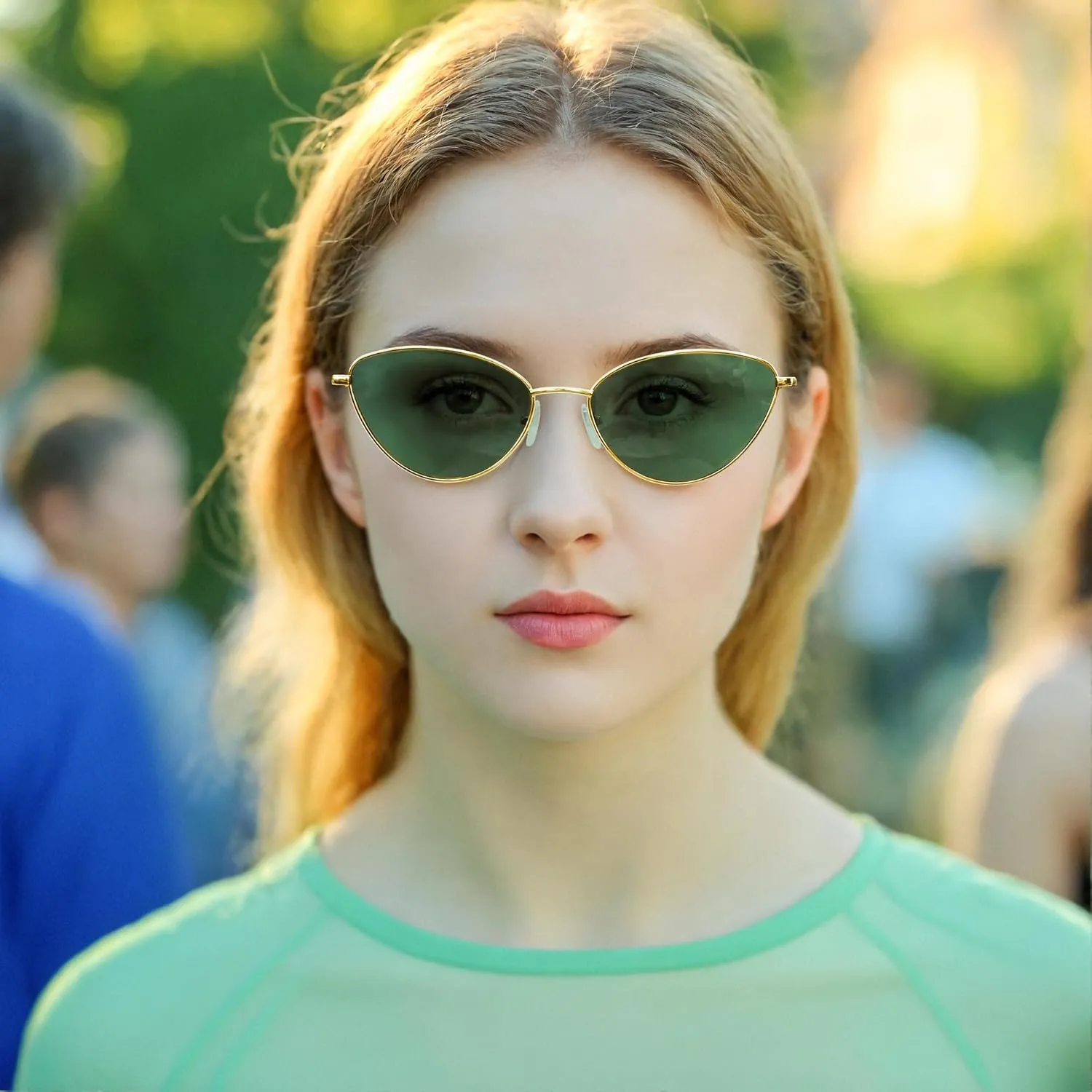 ZENOTTIC Cat Eye Sunglasses for Women UV400 Polarized Glasses Trendy Fashion Style Woman Sunglass